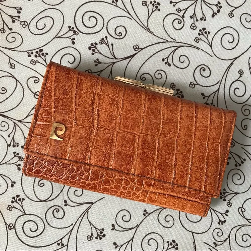 PIERRE CARDIN Leather French Purse / Clutch / Wallet